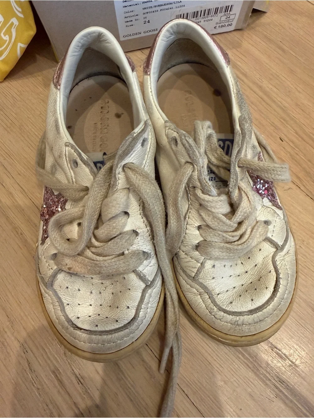 Golden Goose Ball Star Youth size 24 - Picture 5 of 6